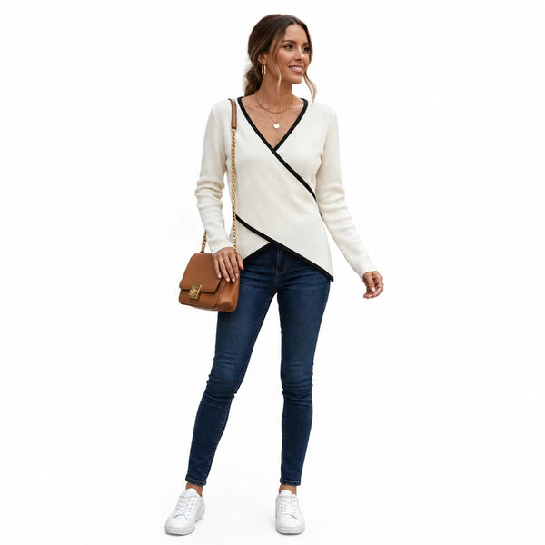 Velvarne – Women's Wrap Knit Top
