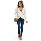 Velvarne – Women's Wrap Knit Top