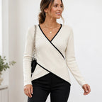 Velvarne – Women's Wrap Knit Top