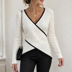 Velvarne – Women's Wrap Knit Top
