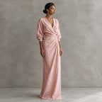 Veralune – Linen Blend Maxi Dress