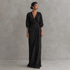 Veralune – Linen Blend Maxi Dress