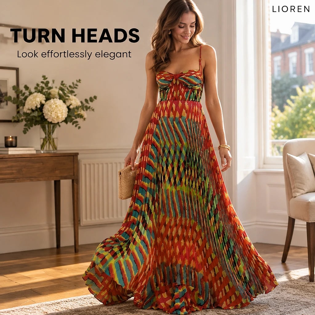 Vivarne – Halter Maxi Dress