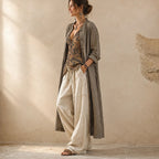 Wovaine – Natural 3-Piece Linen Set