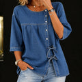 Wrensley – Denim Blouse Women
