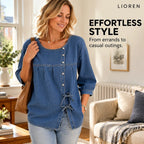 Wrensley – Denim Blouse Women