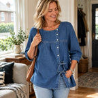 Wrensley – Denim Blouse Women